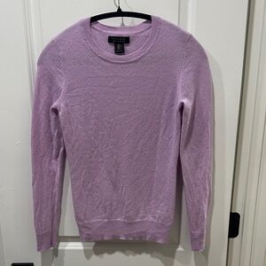 Tahari Lilac Crewneck Sweater